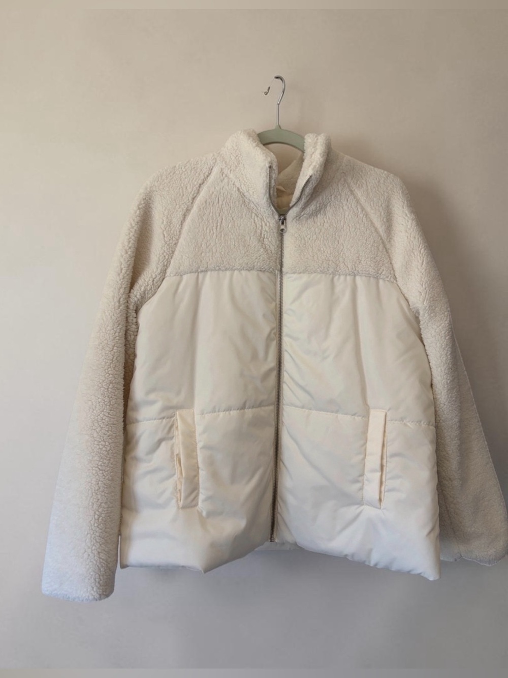 Maurices Sherpa & Puffer Zip Jacket